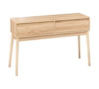5five - consolle a 2 cassetti abana effetto rovere naturale