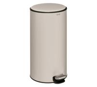 5five - portarifiuti delta 30l in metallo argilla