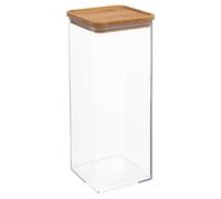 5five - contenitore quadrato eske con coperchio in bambù 2l