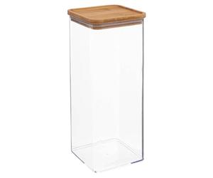 5five - contenitore quadrato eske con coperchio in bambù 2l