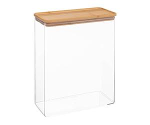 5five - contenitore rettangolare "eske" con coperchio in bambù 4,3l