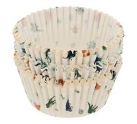 5five - contenitori di carta per muffin compleanno d7,5 cm bianco