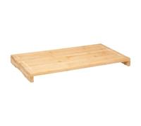 5five - Copertura piastra in bambù 52 x 28 cm 2 in 1. Tagliere e piastra in legno - Compatibile con induzione del gas vetroceramico