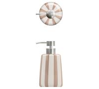 5five - distributore di sapone a strisce rosa strio wheat 400ml