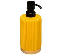 5five - distributore di sapone "modern color" da 270 ml giallo senape