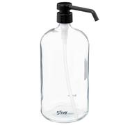 5five - distributore di sapone trasparente da 1 litro