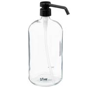 5five - distributore di sapone trasparente da 1 litro