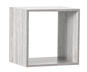 5five - Estantería modular Mix N' Modul, efecto roble gris - 34,5 x 32 x 34,5 cm - Mueble de almacenaje para salón, dormitorio y oficina