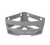 5five - mensola angolare a ventosa bath n store grigio