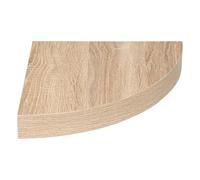 5five - mensola angolare fixy effetto rovere naturale