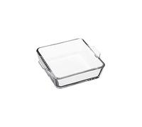 5five - mini piatto quadrato in vetro 13x13 cm 450 ml