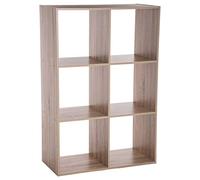 5five - mix n modul effetto legno naturale 6 ripiani