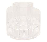 5Five - Organizer SELENA trasparente, 15,2 x 14 x 15,2 cm, organizer per cosmetici, accessorio di bellezza