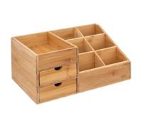 5five - organizzatore a 2 cassetti e 6 scomparti in bambù