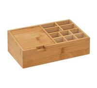 5five - organizzatore di specchi in bambù a 10 scomparti