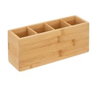 5five - organizzatore in bambù a 4 scomparti
