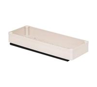 5Five - Organizzatore per armadio in plastica beige STORA - 37,7x13,3x6,2 cm - Accessorio per l'organizzazione, uso quotidiano