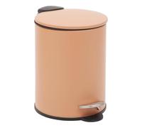 5five - pattumiera colorama rotonda da 2,7 l, rosa