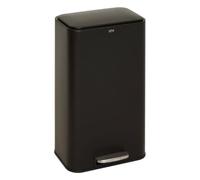 5five - Pattumiera rettangolare a pedale delta 30 l nero