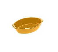 5five - piatto ovale 28x17cm ceramic giallo