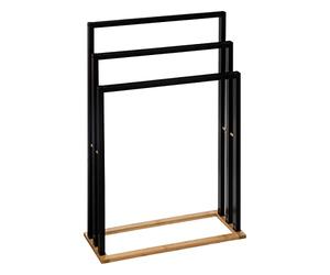 5five - porta asciugamani naturéo su gambe nero