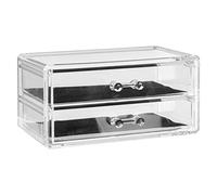 5five - portagioie a 2 cassetti selena trasparente
