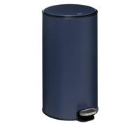 5five - portarifiuti in metallo delta 30l blu petrolio