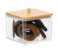 5five - scatola con 20 elastici per capelli selena beige assortiti