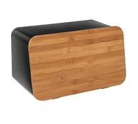 5five - scatola e tagliere per il pane modern color nero 37cm