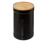 5five - scatola per la farina in ceramica nera naturéo