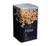 5five - Scatola per Pasta Black Edition in Metallo Nero 500g