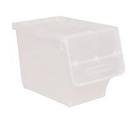 5five - scatola in plastica trasparente con apertura frontale 24l