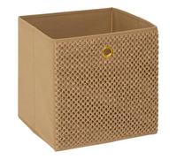 5five - scatola portaoggetti mix'n modul 31x31cm marrone