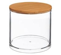 5five - scatola rotonda di cotone selena in bambù