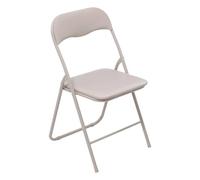 5five - sedia pieghevole in pvc beige