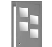 5five - set di 4 specchi quadrati adesivi 30x30