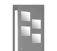 5five - set di 4 specchi quadrati adesivi 30x30