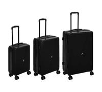 5Five - Set di valigie per bagagli, colore: nero, ideale per viaggi