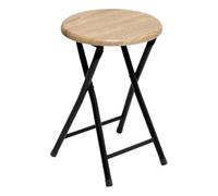 5five - sgabelli pieghevoli effetto legno naturale