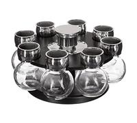 5five - supporto rotante per 8 barattoli di spezie