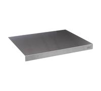 5Five - Tagliere e impastatrice in acciaio inox - 50x40 cm - Acciaio inox 430 ad