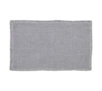 5Five - Tappeto waffle 80 x 50 cm, grigio