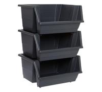 5five - Torre di stoccaggio essenziali rettangolare h.66 cm nero