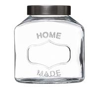 5five - vaso in vetro con coperchio in acciaio inox 2,5l