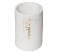 5five - Vaso per spazzolini da denti, colore: Bianco