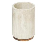 5five - Vaso per spazzolino da denti a cono effetto marmo