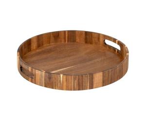 5Five - Vassoio ACACIA Marrone in Acacia - 35 x 35 x 5 cm - Accessorio da cucina e tavolo