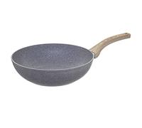 5five - wok in alluminio forgiato nature 28 cm