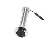 5G 2.4G Dual Band WiFi Tuya Diametro 16mm Grandangolo Occhio di Gatto Visione Notturna a Infrarossi Spioncino WiFi Campanello Voce Telecamera (Color : Plug, Size : Sliver with