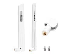 5G 4G Antenna LTE RP-SMA/TS9 Maschio WiFi Antenna Omnidirezionale 18DBI Amplificatori di Segnale,600-6000MHz,3G/4G/5G/GSM/GPRS,per Router Wireless,Schede PCI-E,Telecamera IP Sicurezza,Estensori-Bianco